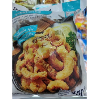 ปลาหมึกปรุงรส แช่แข็ง 450g / Frozen Squids Seasoning