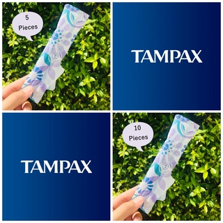 (Tampax®) Pearl Light Plastic Tampons 5, 10 Count ผ้าอนามัยแบบสอด เหมาะกับวันมาน้อย