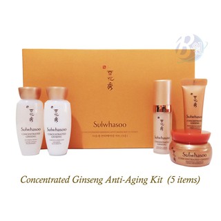 Sulwhasoo Concentrated Ginseng Anti-Aging Kit 5 Items