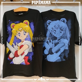 [ SAIL0R M00N ] ผู้พิทักษ์แห่งจันทรา เสื้อการ์ตูน  papamama vintage