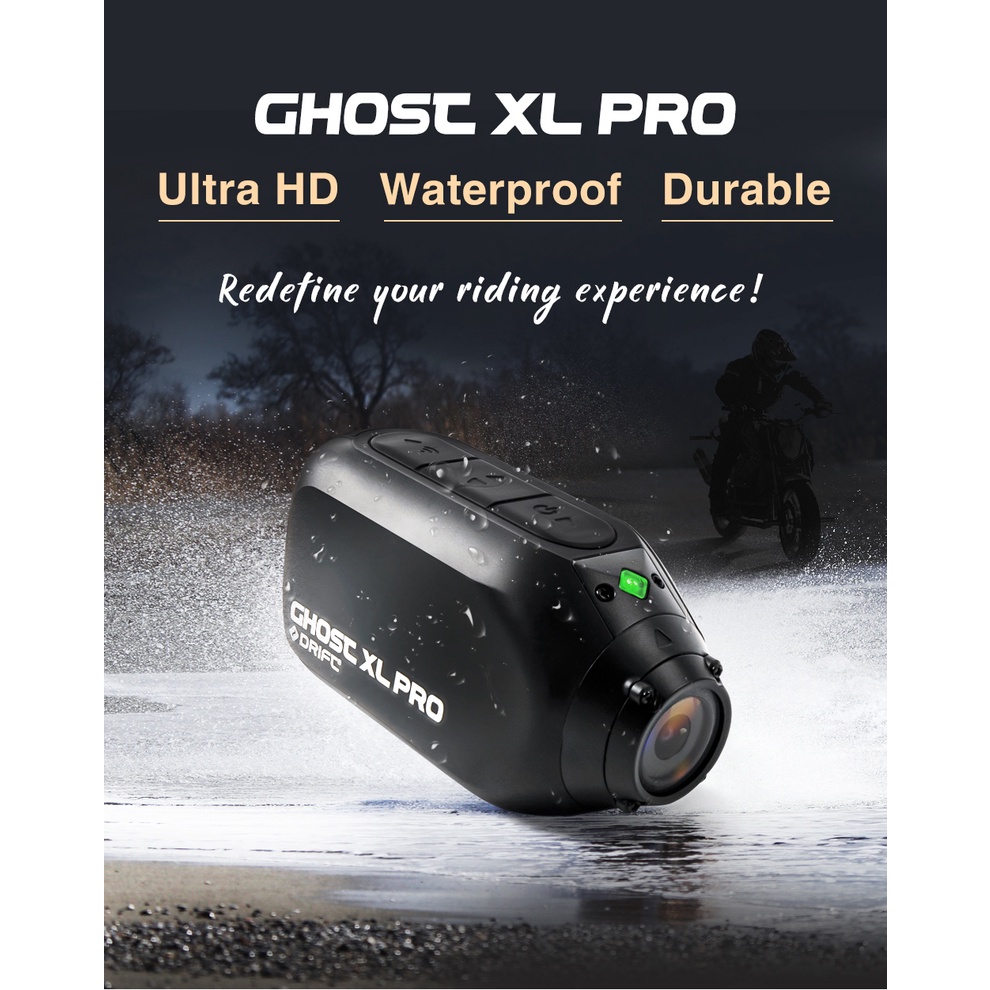 จักรยานกล้องDrift Ghost XL Pro 4K Action Camera Image Stabilization ...
