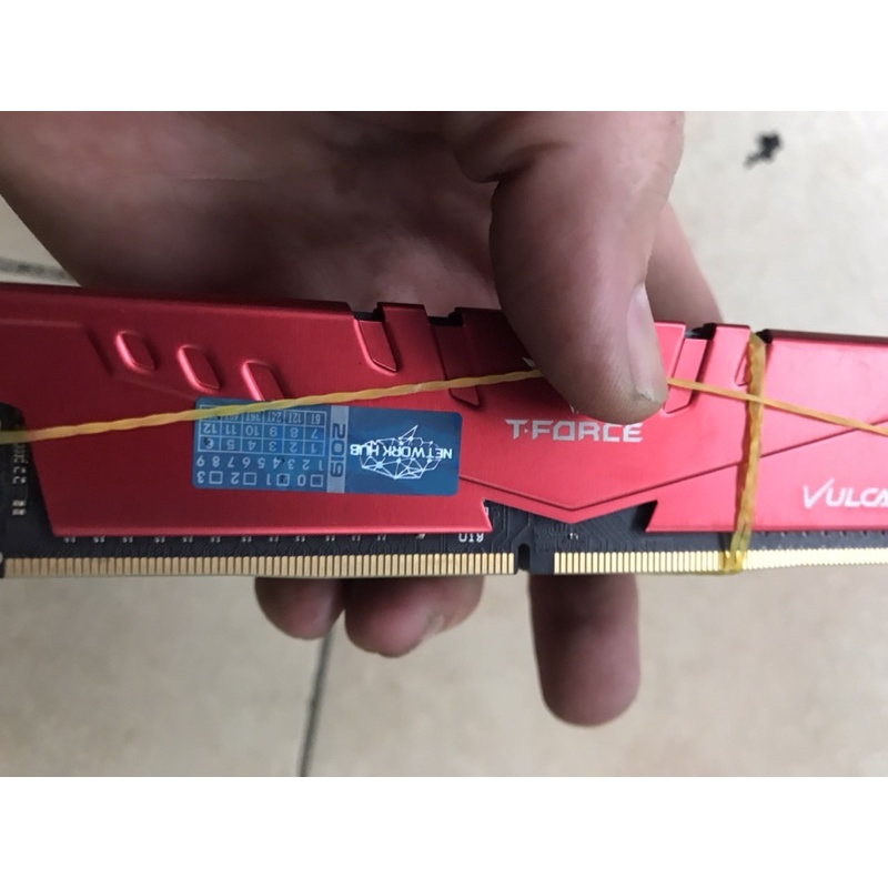 Ram Team T-Force Vulcan 8Gb/2666 ฮีทซิงค์