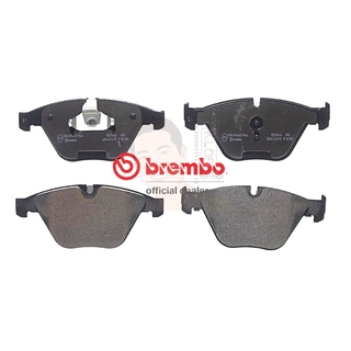 P06 081B ผ้าเบรก-F-แท้ BREMBO รุ่น Black : BMW ซีรี่ส์ 3 (E90) (E92) 330i 335i 20d 25d 30i 35i 05-&gt; การันตีคุณภาพมาตร...