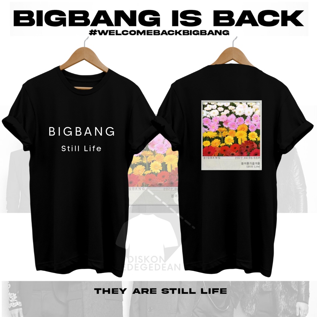 เสื้อยืด Big Bang Still Life - เสื้อ Big Bang Still Life - เสื้อยืดดอกไม้ Big Bang Still Life