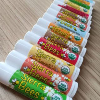 พร้อมส่ง🇺🇸 Sierra Bees, Organic Lip Balms,15 oz (4.25 g)