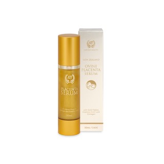 พร้อมส่ง !! หมดอายุ 11/2025!! เซรั่มรกแกะ จากนิวซีแลนด์ Nature Beauty Ovine Placenta Gold Serum