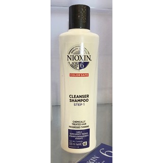 NIOXIN CLEANSER MEDIUM TO COARSE HAIR 300 ML NO.6 แชมพู