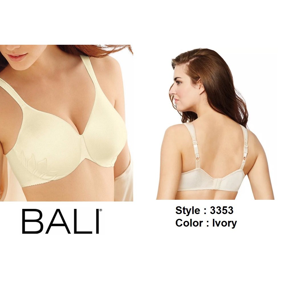 Bra สไตล์บาหลี 3353 ถ้วยใหญ่ ขนาดใหญ่ จัมโบ้ 34 36 38 40 42 D DD DD DDD EF