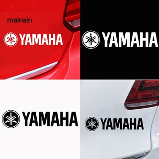 สติ๊กเกอร์โลโก้ mal yamaha สําหรับตกแต่งรถยนต์