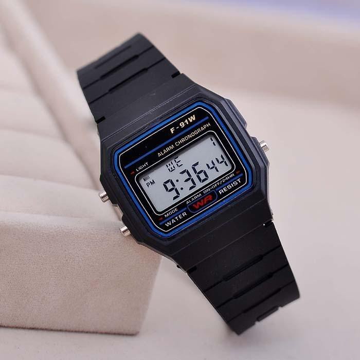 Casio แท้ 100% นาฬิกาข้อมือช/ญ รุ่น F-91 / F-94 [รับประกัน 1 ปี]