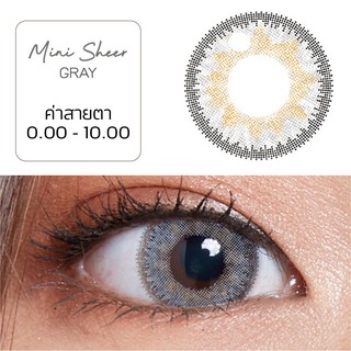 คอนแทคเลนส์ คิตตี้ คาวาอิ Mini Sheer Gray