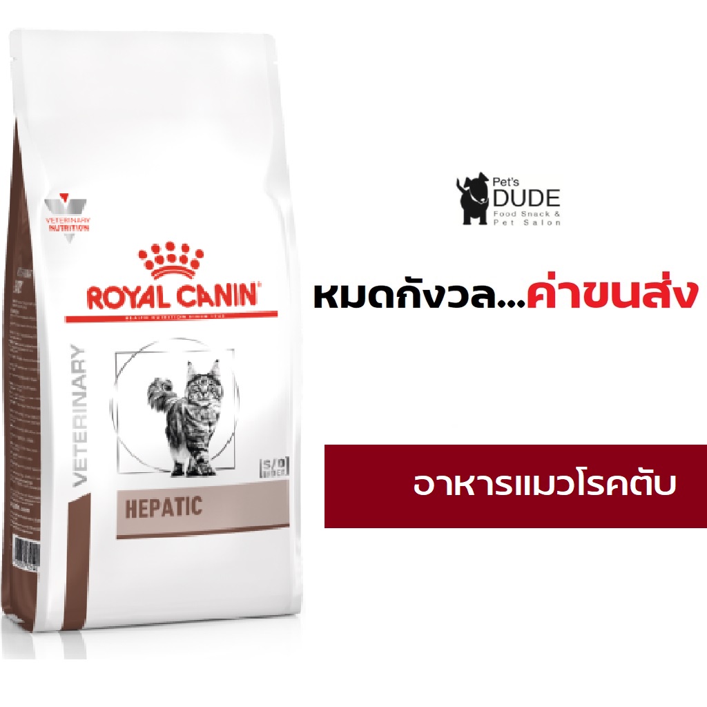 Royal Canin Hepatic cat 2 kg อาหารแมวโรยัลคานินโรคตับ 2 กิโลกรัม