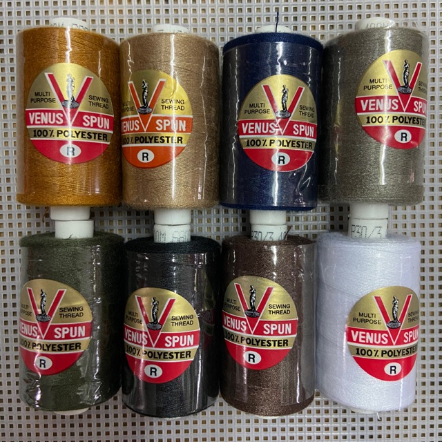 ด้ายยีนส์ วีนัส หลอดเล็ก 400 เมตร สีเยอะ!! พร้อมส่ง!!! (แจ้งสีที่ต้องการในแชท)