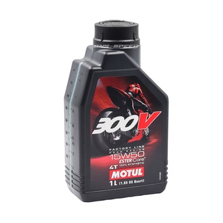 น้ำมันเครื่อง MOTUL 300V 4T FACTORY LINE 10W40,15W50,5W40