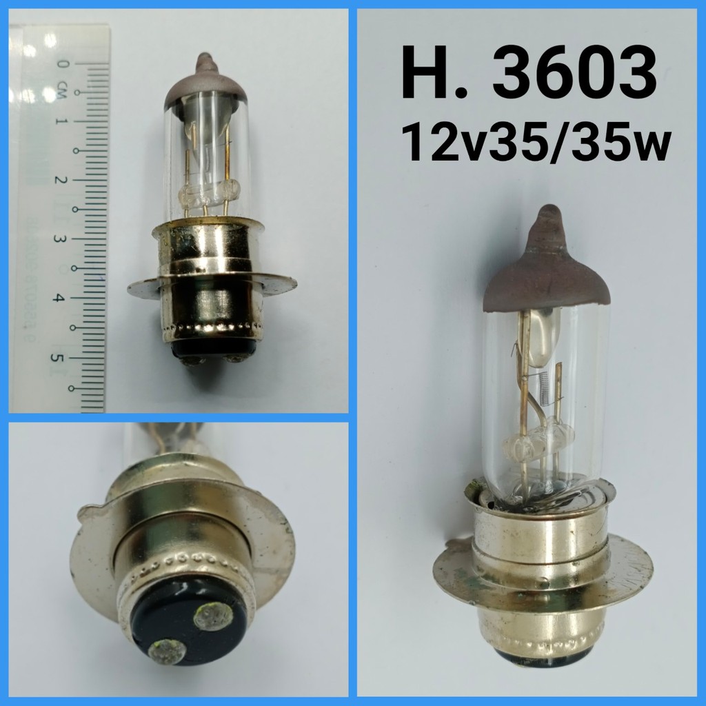 AUTO BULB Halogen 3603 12v25/25w FOR YAMAHA & HONDA HEAD LAMP BULB (1pc)