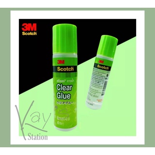 สก๊อตช์ 3M กาว กาวน้ำ กาวน้ำใส Clear Glue (40 ml.)