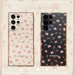 เคสโทรศัพท์มือถือ ลายดอกไม้ ขนาดเล็ก แฟชั่น สําหรับ Samsung Galaxy A31 A51 A71 A12 A13 A22 A23 A32 A33 A42 A52 A52S A53 A72 A73 A50 A50S A30S M52 M51 M53 M23 M33 A03 A03S 4G 5G