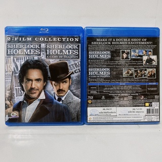 Media Play Sherlock Holmes 1+2/ เชอร์ล็อค โฮล์มส์ 1+2 (Blu-Ray) / S14743R