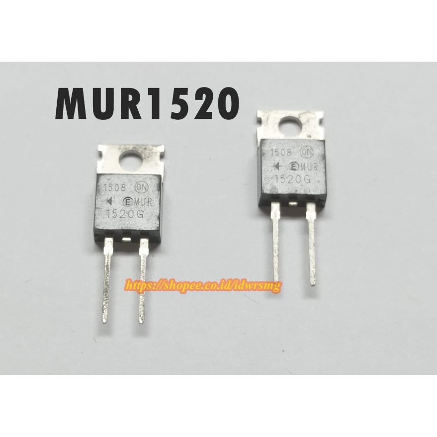 U1520 MUR1520 MUR1520G U1520 ไดโอดการกู้คืนอย่างรวดเร็ว 200V15A TO-220