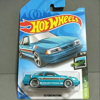 รถเหล็ก Hotwheels 92 FORD MUSTANG (ib30)