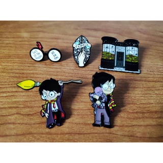 เข็มกลัด แฮร์รี่ พอตเตอร์ พร้อมส่ง harry potter pin ของสะสมแฮร์รี่ เข็มกลัดตกแต่งเสื้อ เครื่องประดับ