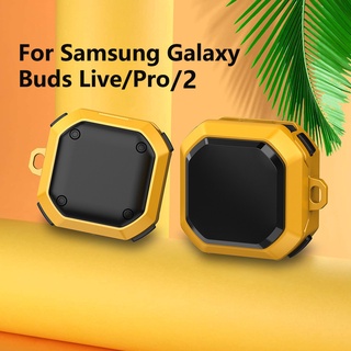 Rugged Armor Designed for Galaxy Buds2 Pro Case (2022) / Galaxy Buds 2 Case (2021) / Galaxy Buds Pro Case (2021) / Galaxy Buds Live Case (2020)