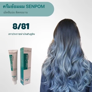 ครีมย้อมผม SENPOM เม็ดสีแน่น ย้อมออกมาสีไม่เพี้ยนย้อมสีไหนได้สีนั้น ราคาส่ง ขนาด 100 ml