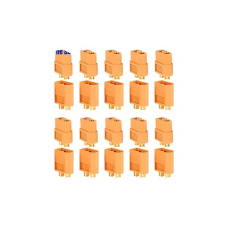 ปลั๊กเชื่อมต่อ Xt 60 ตัวผู้ ตัวเมีย สําหรับ Rc Lipo 20 ชิ้น 10 คู่