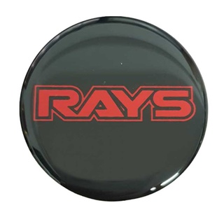 ราคาต่อ 2 ดวง สติกเกอร์ RAYS เรย์ สติกเกอร์เรซิน sticker rasin ขนาด 42 มิล