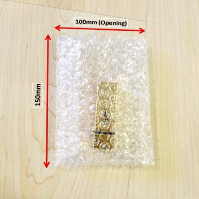 Bubble Wrap Bag Bubble Bag Single Layer Bubble Bag Pouch 100mm x 150mm