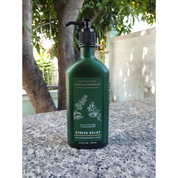 Bath & Body Works Aromatherapy Happiness Bergamot & Mandarin Body Lotion โลชั่นทาผิวอโรมาเธอรา