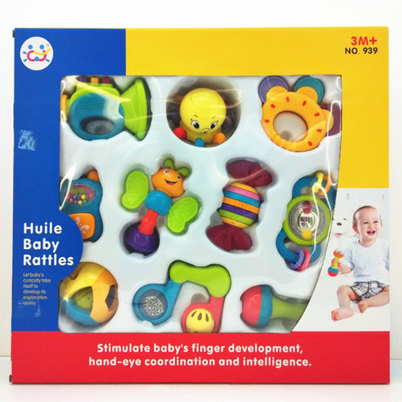 huile baby rattles