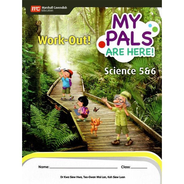 My Pals Are Here Science P5 & P6 Work-Out. #ข้อสอบเน้นการทดลองวิทยาศาสตร์สำหรับ ป.5 และ ป.6
