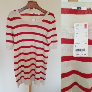 เสื้อ​ uniqlo ยูนิโคล่​ สินค้าใหม่​ ป้ายห้อย