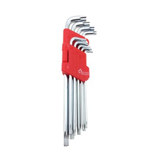 ชุดประแจทอร์กหัวบอล (ชุด9ตัว) ยาวพิเศษ ฮาชิ Ball head torque wrench set (9 pcs.) Extra long Hachi.