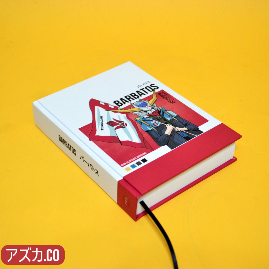 Pocket Book Anime Gundam IBO Barbatos Tekkadan ขนาด A6 Journal Agenda Planner