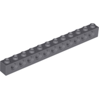 [046] ชิ้นส่วนเลโก้ Lego Part Technic, Brick 1 x 12 with Holes(3895) ราคา/ชิ้น