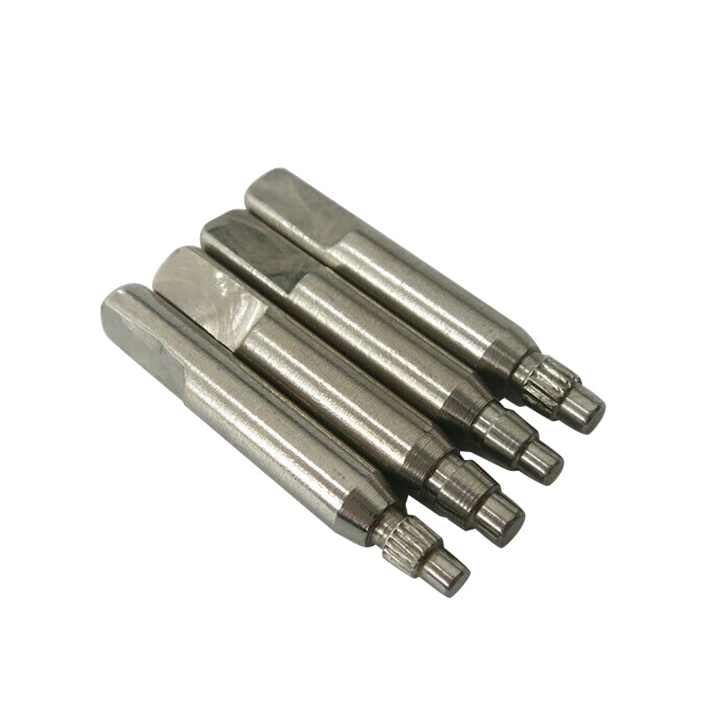 เครื่องกําจัดหลอดมงกุฎสแตนเลสพร้อมหมุด 4 ชิ้นสําหรับเครื่องมือซ่อมนาฬิกา Rolex Tudor