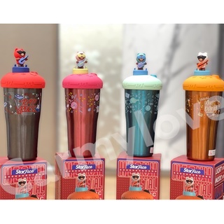 พร้อมส่งจากกทม. แก้วสแตนเลสกีต้าร์น้องหมีสุดน่ารัก Party rock tumbler