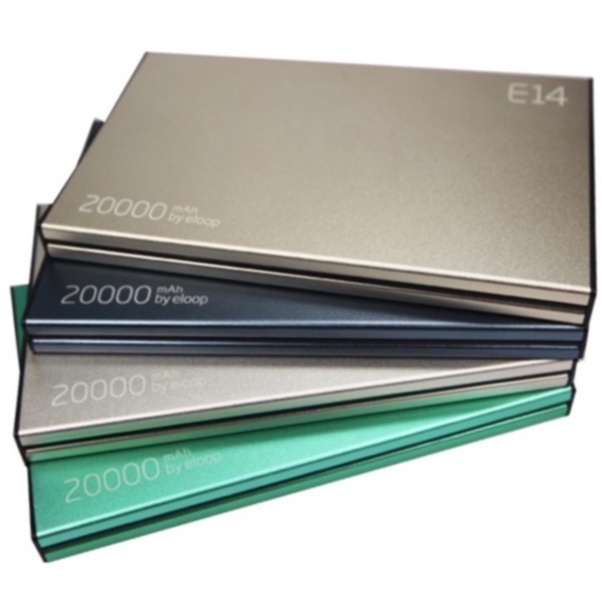 E14 Power Bank แบตสำรอง ความจุ 20000mAh พร้อมสายชาร์จ พาวเวอร์แบงค์ แบตเตอรี่สํารอง