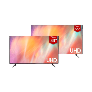 [เหลือ7,101 ทักแชทรับโค้ด] SAMSUNG TV UHD 4K Smart TV 43นิ้ว - 55 นิ้ว รุ่น UA43AU7002KXXT/ UA55AU7002KXXT