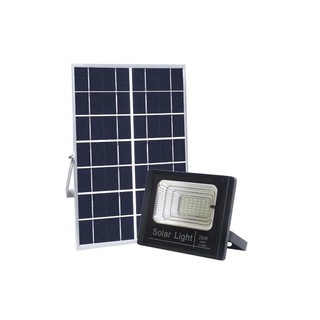 ไฟสปอตไลท์ กันน้ำ IP67 ไฟ Solar Light Solar Cell JD-8825 ขนาด 25วัตต์ ใช้พลังงานแสงอาทิตย์ โซลาเซลล์