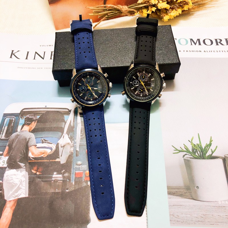 CITIZEN Men Quatz Watches Blue Angels World Chronograph Men Watch