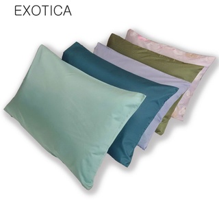 EXOTICA ปลอกหมอนฝ้าย 100% คละรุ่น/ลาย/สี ขนาด 19” x 29” ทอแน่นจำนวน 290-310 เส้น/ตร.นิ้ว