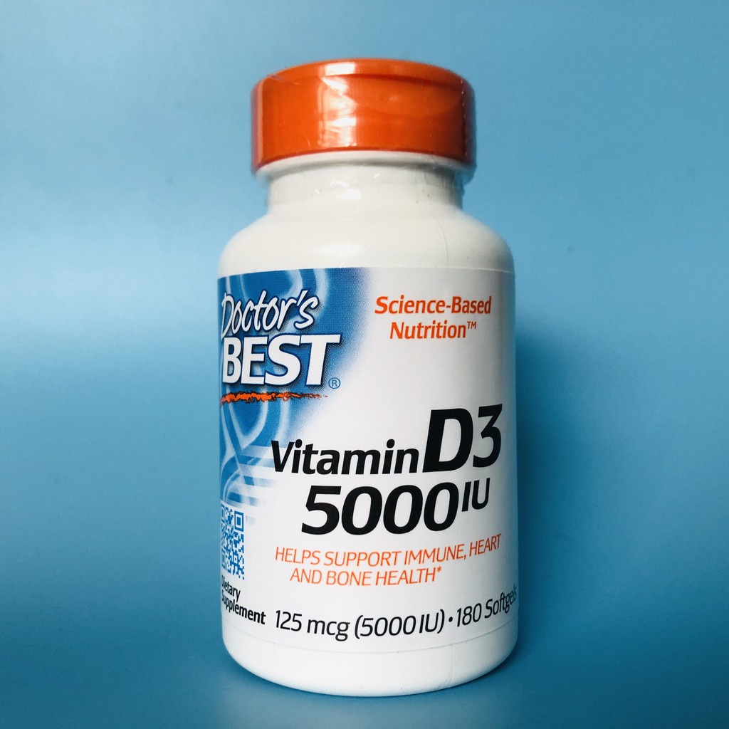 ⊙☋วิตามิน D3 VD ที่ดีที่สุดของแพทย์ วิตามิน D3 5000IU 180 แคปซูล1 ...