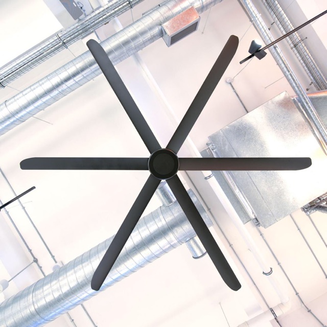 พัดลมแขวนกว้าง 2.7 เมตร HVLS DC ceiling Fan (Imported)