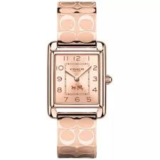 COACH Women's Page Bangle Watch Rosegold / Rosegold Plated Watch