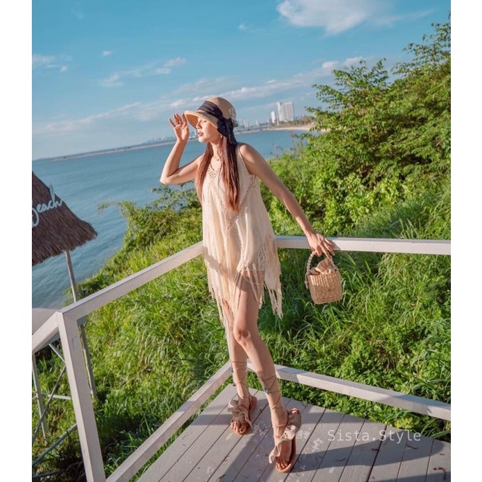 เดรสไปทะเล Sista.style