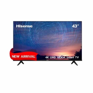 [2022 New Model] Hisense ทีวี 43 นิ้ว 4K UHD VIDAA U5 Smart TV 2.5G+5G WIFI Build in /DVB-T2 / USB2.0 / HDMI /AV รุ่น 43E6H Voice control
