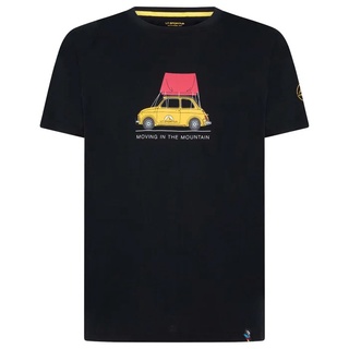 LA SPORTIVA CINQUECENTO T-SHIRT MEN BLACK - เสื้อยืด เสื้อผู้ชาย